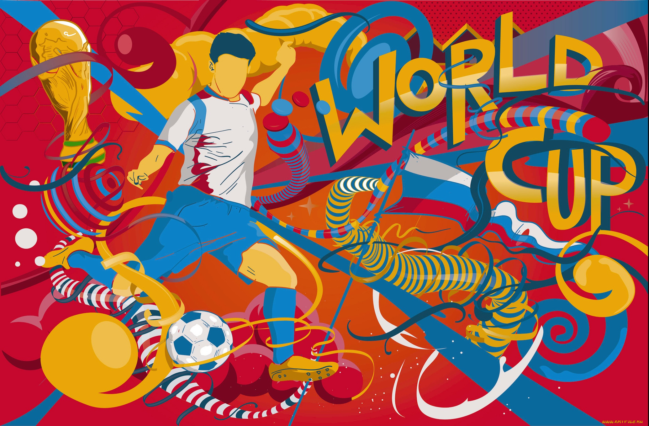 Чемпионат мира по футболку арт